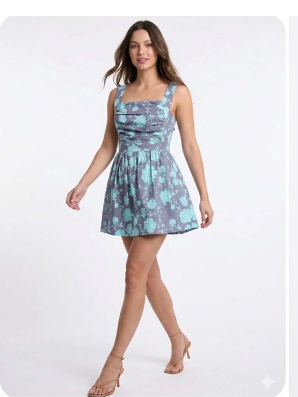 Free People Meet me in Maui Floral Sleeveless Summer Dress